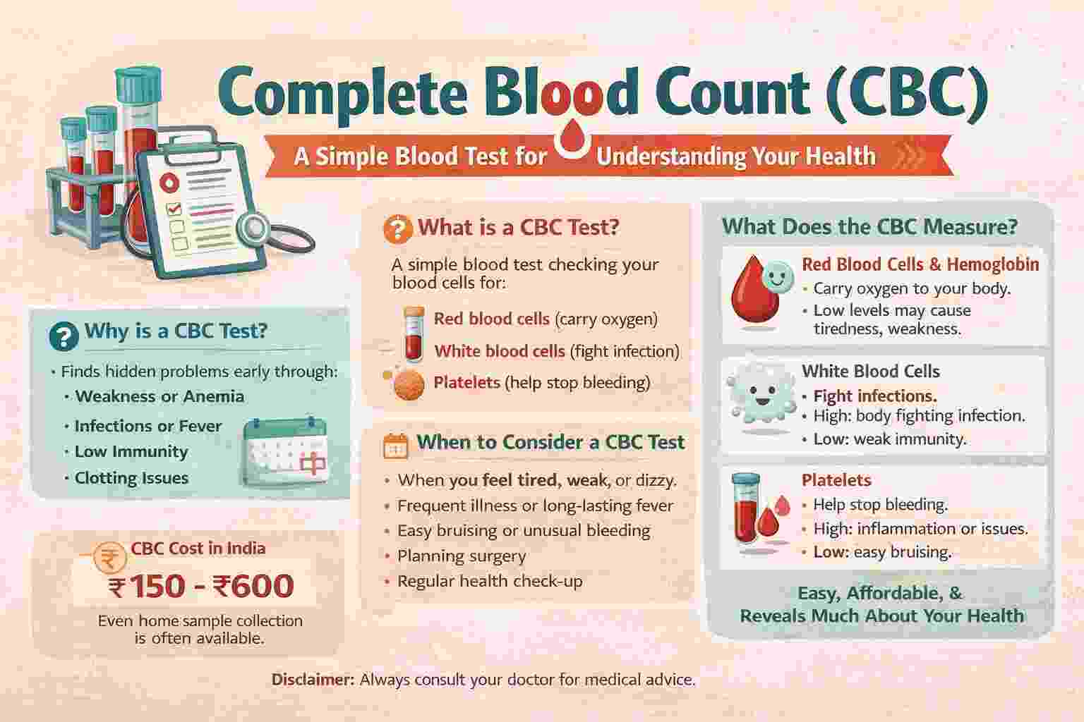 Complete Blood Count (CBC): A Simple Blood Test That Can Tell You a Lot About Your Health